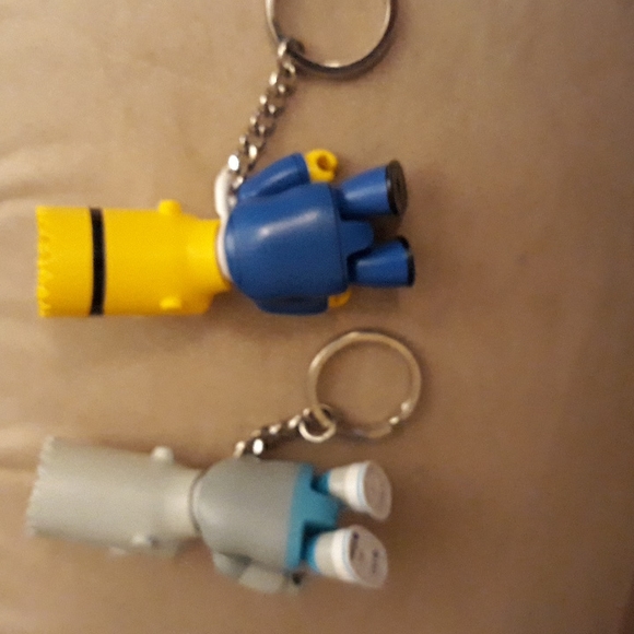 2 Bart Simpson key rings. Brand new, no tags. Great stocking stuffer! - Picture 2 of 3